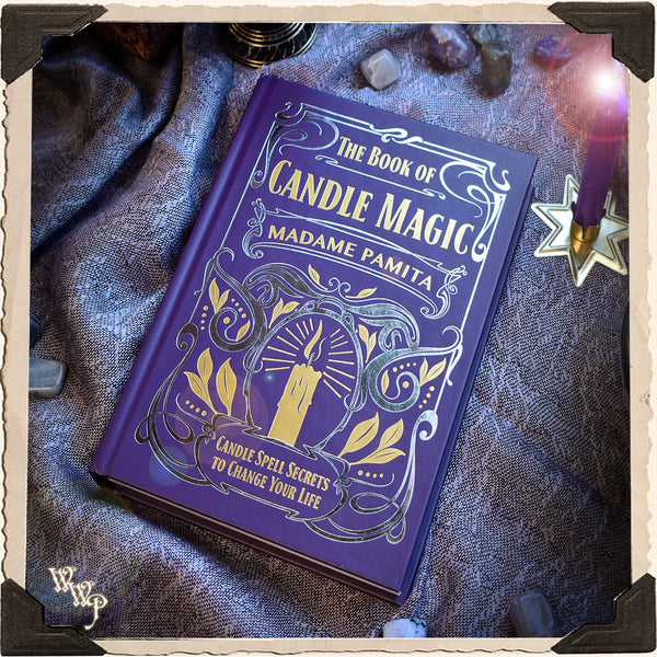 The Book of Candle Magic by Madame Pamita BOOK. For Candle Spell Secrets to Change Your Life White Witch Parlour