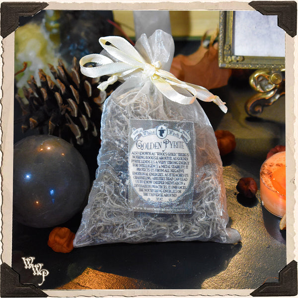 IRON / GOLDEN PYRITE SPHERE. For Mental Stability, Deeper Spirituality & Grounding. White Witch Parlour