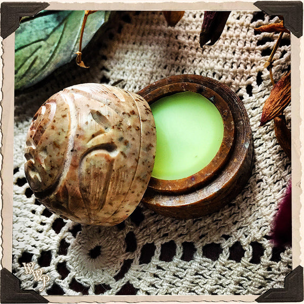 NIGHT QUEEN SOLID PERFUME. All Natural. Tuberose Scent For Passion, Transformation & Goddess Energy. White Witch Parlour