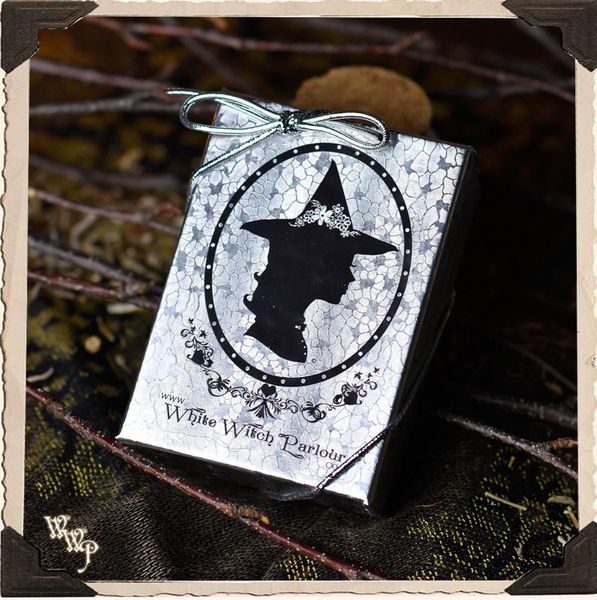 LIMITED EDITION : GOLDEN STAR RUTILATED QUARTZ PENDANT. For Manifestations, Crown Chakra & Amplifying Energy. White Witch Parlour