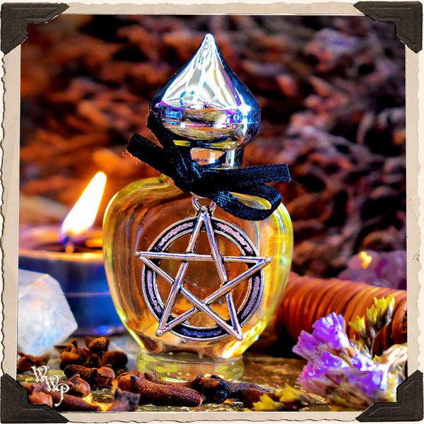 WITCH CRAFT All Natural Alchemy Oil Potion 1/3oz. For Psychic Protection, Empowerment & Spiritual Advancement. White Witch Parlour