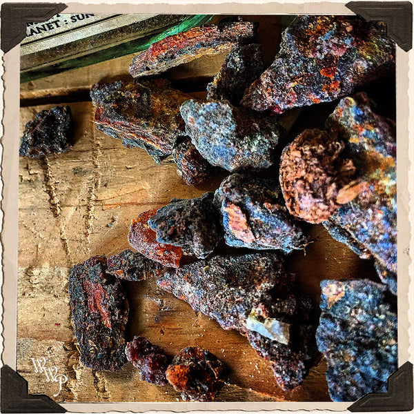 MYRRH GUM RESIN APOTHECARY. All Natural Incense. For Healing, Divination & Renewal. White Witch Parlour