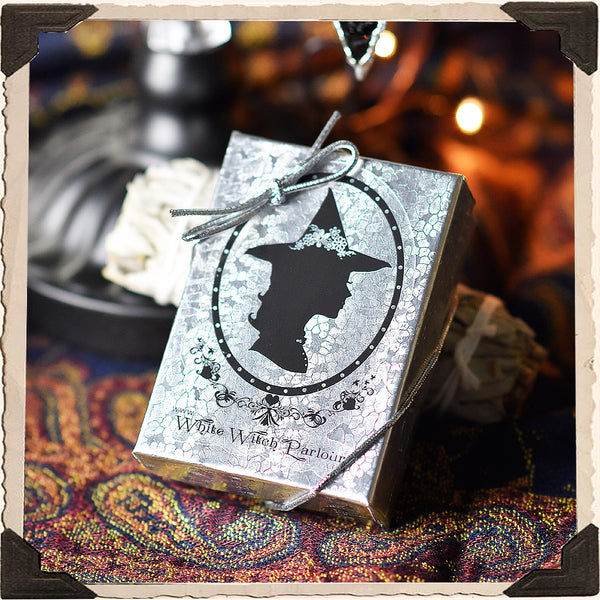 On Sale! BLACK OBSIDIAN ARROWHEAD TALISMAN NECKLACE. For New Moon, Protection & Black Magic White Witch Parlour