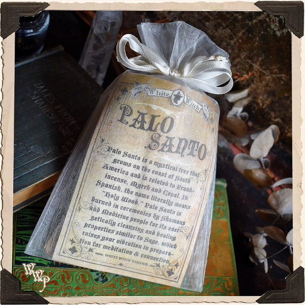 PALO SANTO SMUDGE WANDS: 7 Pack For Spiritual Cleansing, Healing, Enlightenment. White Witch Parlour