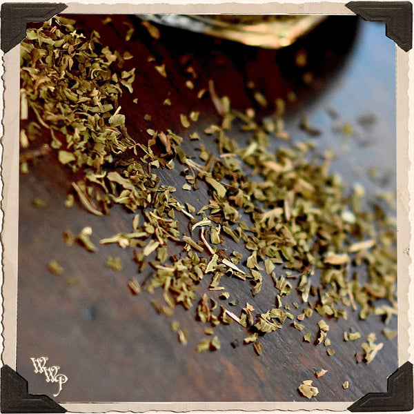 PEPPERMINT APOTHECARY. Dried Herbs. For Money Drawing & Raising Vibrations. White Witch Parlour
