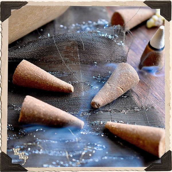 SERPENT CONE INCENSE. Animal Totem for Rebirth, Healing & Sexuality. White Witch Parlour