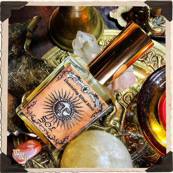 SOL RITUAL OIL. 1oz. For Illumination, Happiness & New Growth. White Witch Parlour