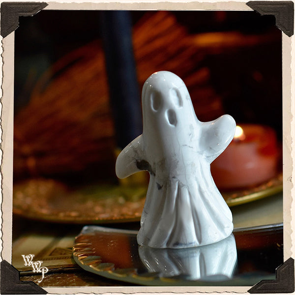 SPECTER CRYSTAL GHOST. Assorted. Crystal Totem For Energy Awareness, Spirit Contact & Samhain. White Witch Parlour