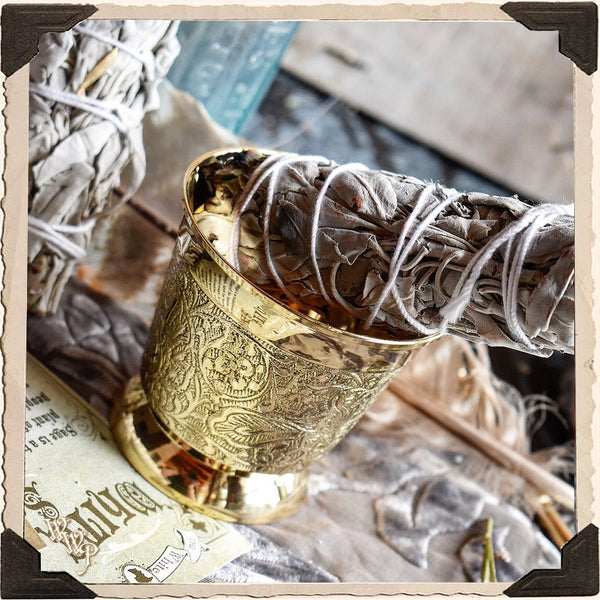 SMUDGE WANDS: WHITE SAGE 3 Pack For Spiritual Cleansing, Purification, Wishes, Divination & Meditation. White Witch Parlour