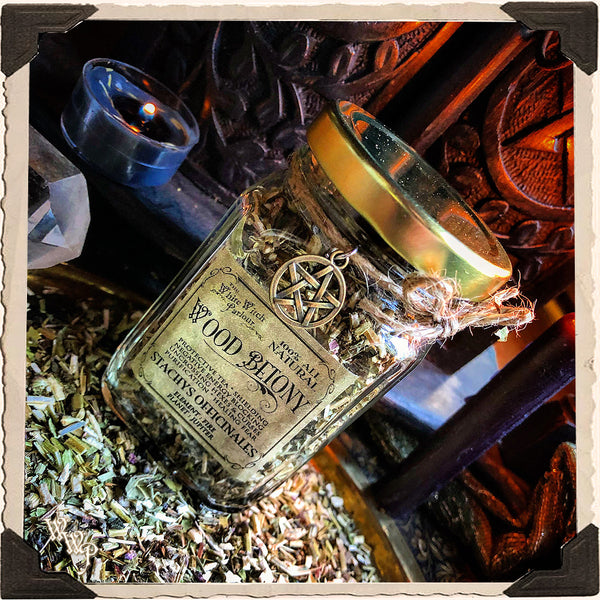 WOOD BETONY Dried Herbs. For Protection, Ghosts , Blocking Negative & Evil Energies White Witch Parlour