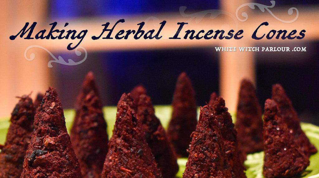 Making Herbal Cone Incense Tutorial
