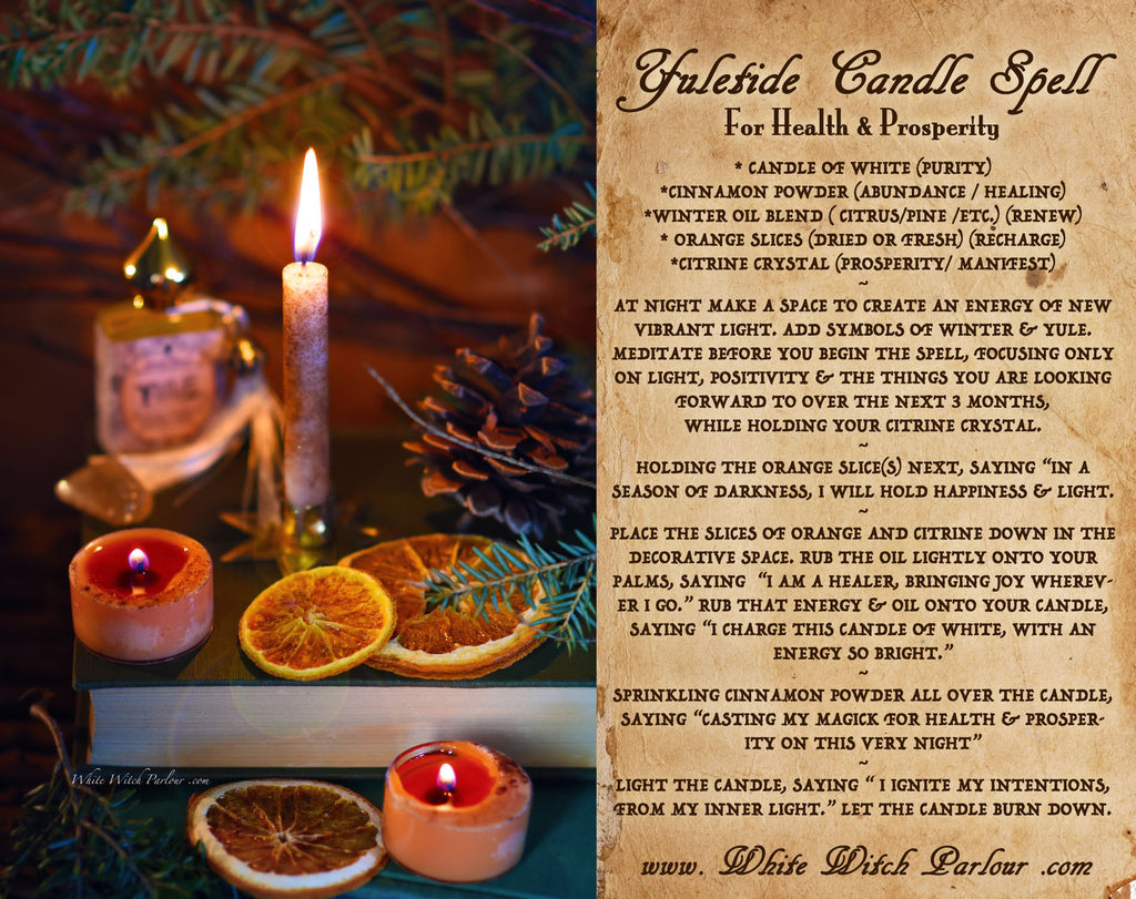 Yuletide Prosperity & Good Health Spell
