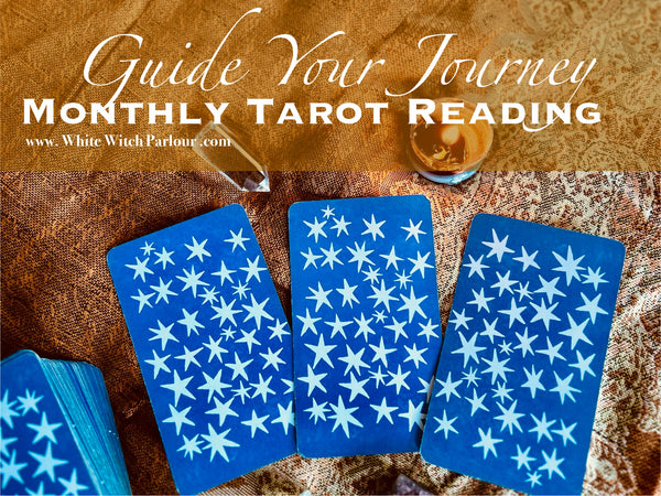 Monthly TAROT READING. Instant Digital Download. By The White Witch Parlour
