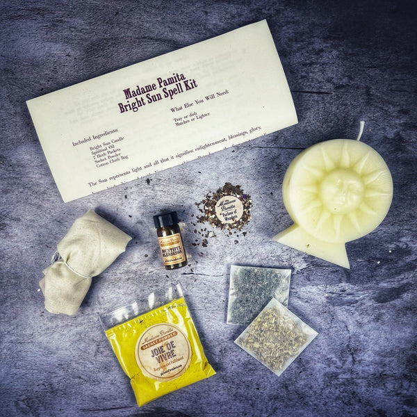 Bright Sun Candle Spell Kit