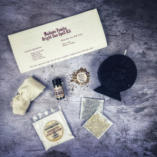 Bright Sun Candle Spell Kit