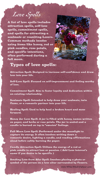 CUSTOM LOVE SPELLWORK