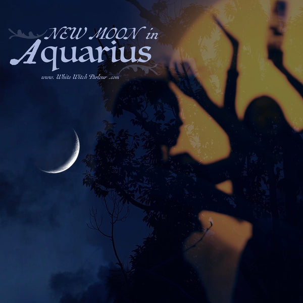 “ New Moon in Aquarius ” (instrumental) Song Download Music For Lunar Cycles By The White Witch Parlour