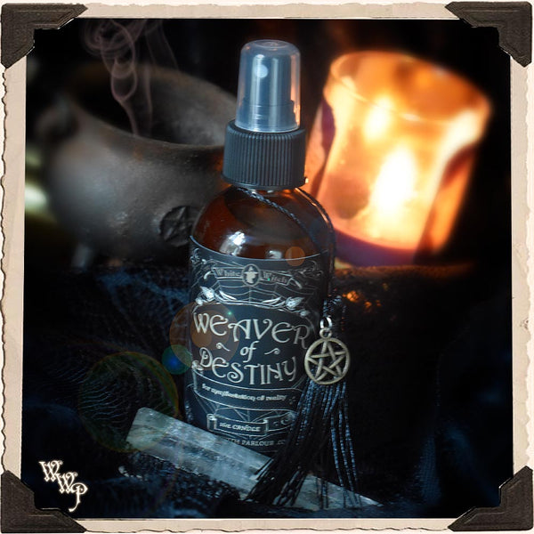 WEAVER OF DESTINY APOTHECARY Ritual Spray 4oz. For Manifestation of Reality & Conjuring Ideal Outcomes.
