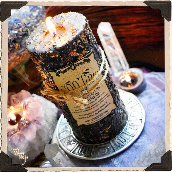 METAL ZODIAC DISH. For Altar decor, Candles, Crystals & Incense. White Witch Parlour