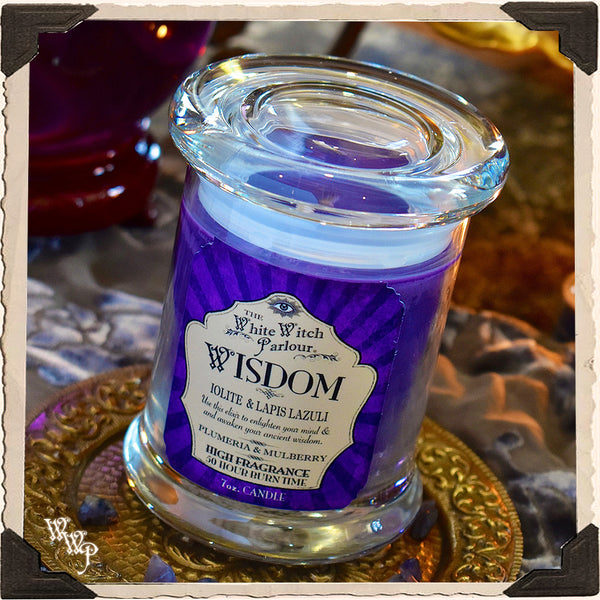WISDOM Elixir Apothecary CANDLE 7oz. For Meditation, Ancient Wisdom ...