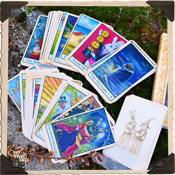 Bohemian Animal TAROT CARDS by King & McLeod. For Divine Guidance & Animal Messages. Divination
