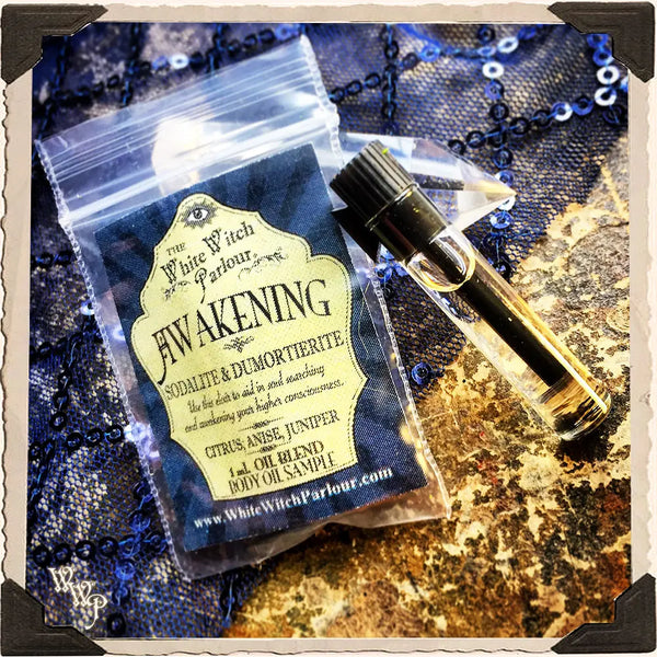 AWAKENING Elixir 1/3oz. BODY OIL Rollon. For Spiritual Growth & Finding Life Purpose.