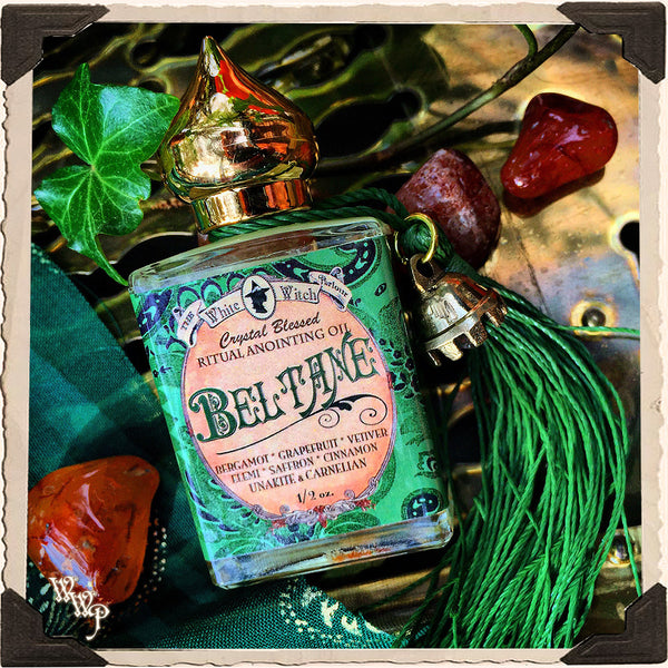 BELTANE Alchemy RITUAL OIL. For May Day, Fertility & Abundance. White Witch Parlour