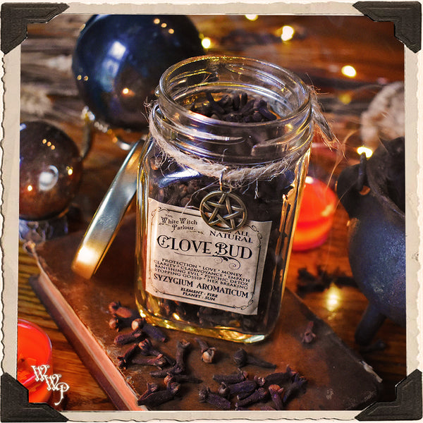 CLOVE BUD APOTHECARY. Dried Herbs. For Stopping Gossip, Protection & Power. White Witch Parlour