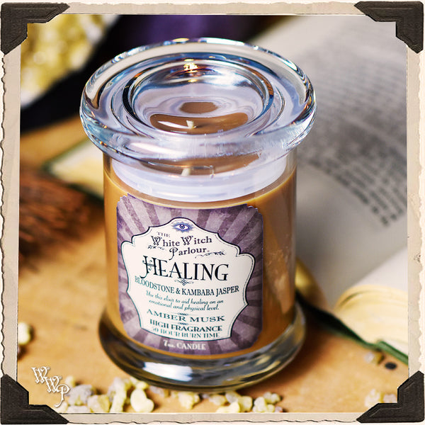 HEALING Elixir Apothecary CANDLE 7oz. For Emotional Balance & Energetic Healing