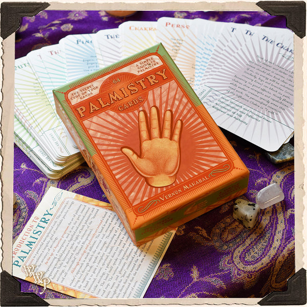 PALMISTRY CARDS by Vernon Mahabal. For Divine Guidance & Learning Palmistry. Divination
