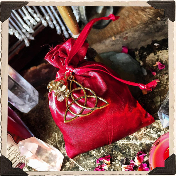 PASSION SPIRIT BAG. Blessed Mojo Medicine Bag For Drive, Sensuality & Empowerment.