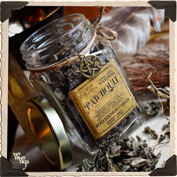 PATCHOULI APOTHECARY. Dried Herbs.  For Money, Prosperity, Lust & Manifestation.