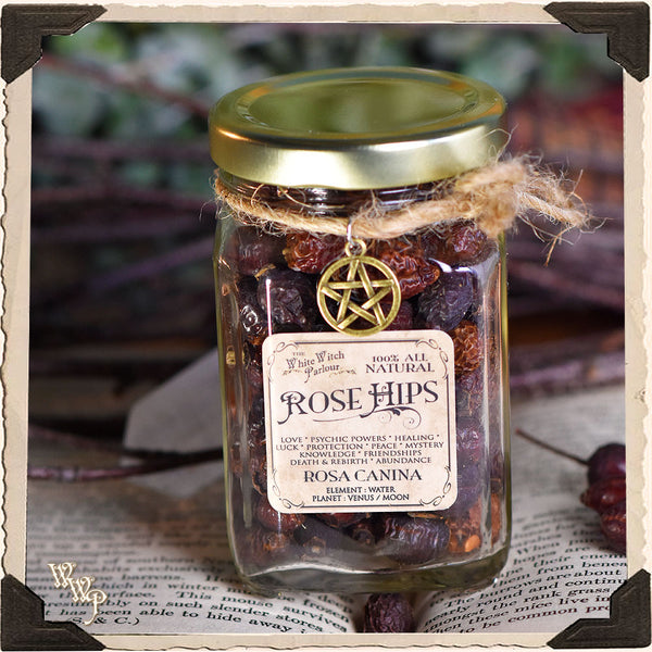 ROSE HIPS APOTHECARY. Dried Herbs. For Love, Friendships & Psychic Powers.