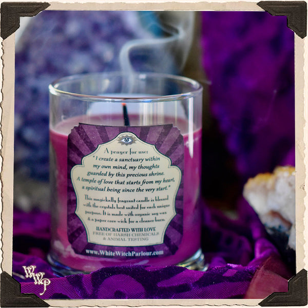 SANCTIFY Elixir Apothecary CANDLE 7oz. For Sacred Space, Ritual Work, High Vibrations.