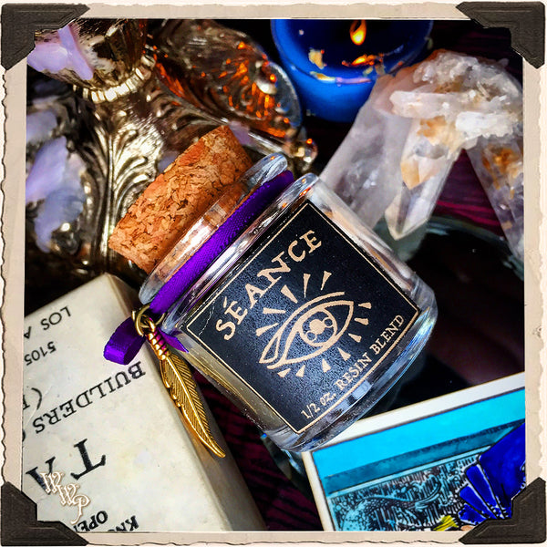 SEANCE INCENSE. All Natural Resin Blend. For Spirit Contact, Ancestor Communication & Psychic Growth.