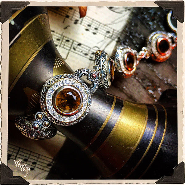 SMOKY QUARTZ BRACELET Sterling Silver. For Protection & Blocking Negativity. White Witch Parlour