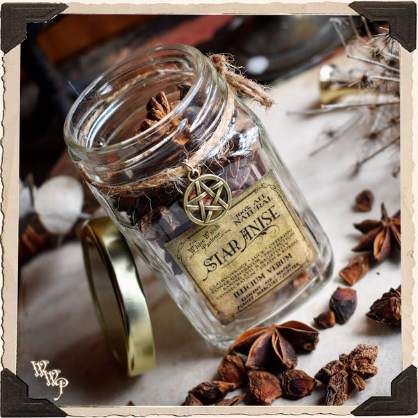 ANISE STAR APOTHECARY. Dried Herbs. For Clarity, Awakening & Clairvoyance.