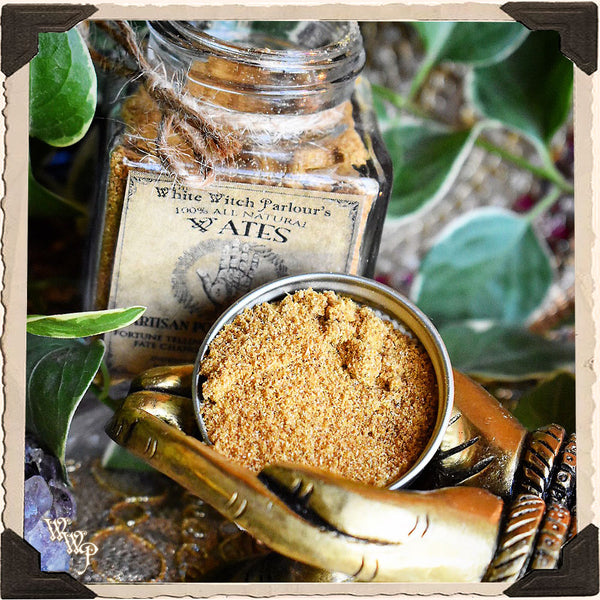 VATES POWDER INCENSE. All Natural.  For Fortune Telling, Destiny Changing & Happiness.