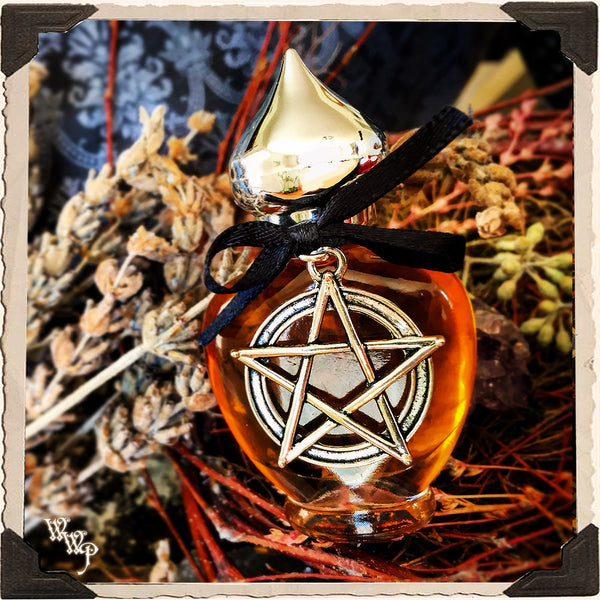 WITCH CRAFT All Natural Alchemy Oil Potion 1/3oz. For Psychic Protection, Empowerment & Spiritual Advancement.
