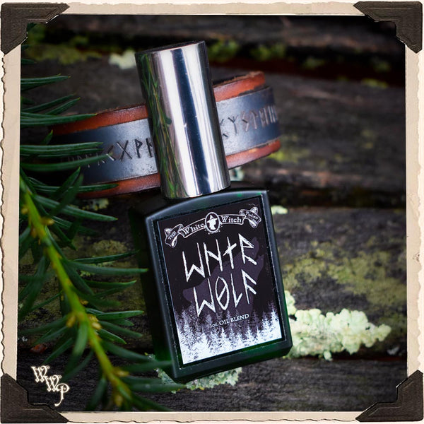 WNTR WOLF OIL. 1oz. Protective All Natural Masculine Winter Oil For Hair, Body & Beard. White Witch Parlour